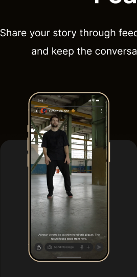 Reels screen in the VaultMint app on iPhone